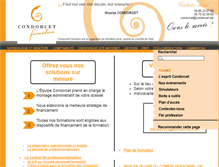 Tablet Screenshot of condorcet.net